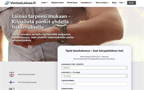 Vertaa laina - Löydä parhaat lainatarjoukset Finlandiassa!